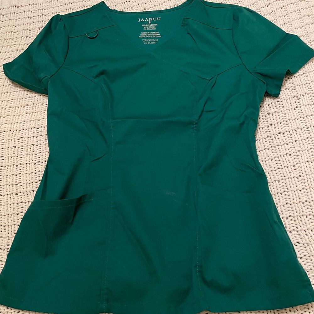 Green scrubs